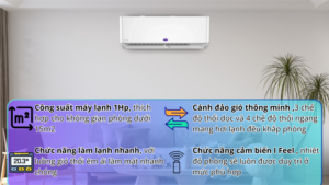 Máy Lạnh Carrier Inverter 1 Hp 42XIT009 - Indonesia