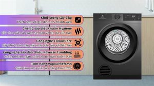 Máy sấy thông hơi Electrolux UltimateCare 9 kg EDS904N3SC 2024 - THÁI LAN