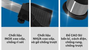 Alternative view of Chân kê máy giặt, tủ lạnh Daikiosan 280Kg DVCK-00005 - MIS (54-70)