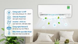 Máy lạnh Panasonic Inverter 1.5 HP CU/CS-PU12CKH-8D 2026 - Malaysia