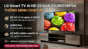 Smart Tivi LG AI HD 32 Inch 32LB655BPSA 2026 - Indonesia