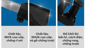 Alternative view of Chân kê máy giặt, tủ lạnh Daikiosan 450Kg DVCK-00003 - MIS