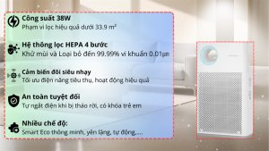 Máy lọc không khí Coway AP-1018F - HÀN QUỐC