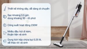 Máy hút bụi không dây Hitachi PV-XL1K WH - THÁI LAN (N.5T5)