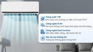 Máy lạnh LG Inverter 1 HP IDC09M2 2026 - Thái Lan