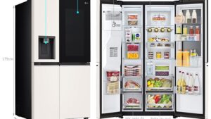 Alternative view of Tủ lạnh LG Inverter 635 Lít Side By Side InstaView Door-in-Door GR-X257BG
