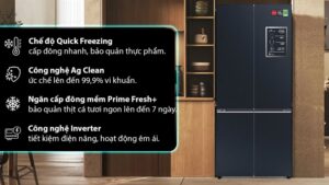 Tủ lạnh Panasonic Inverter 510 lít Multi Door NR-X561GB-VN 2024