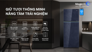 Tủ lạnh Aqua Inverter 455 lít AQR-TA518FA(GL)U1 2024 - VIỆT NAM