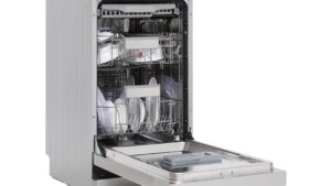 Alternative view of Máy rửa chén độc lập có sấy Galanz W45A3A401S-0E1(SS)
