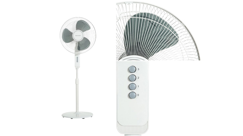 Quạt đứng Sharp 3 cánh PJ-S40MV-LG 55W - Việt Nam - Ảnh 3