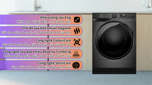 Máy sấy bơm nhiệt Electrolux UltimateCare 8 kg EDH803J5SC 2024 - THÁI LAN (N.14T8)