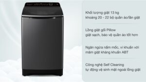 Máy giặt Aqua Inverter 13 kg AQW-DR130UGT PS