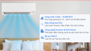 Máy Lạnh Sanyo Inverter 1.5 Hp SO/SI-12TSJIVNB - Malaysia
