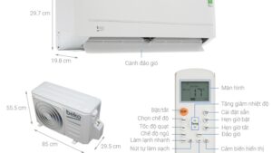 Alternative view of Máy lạnh Beko Inverter 1.5 HP RSVC12VS - Thái Lan