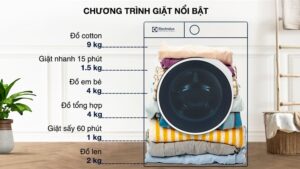 Alternative view of Máy giặt sấy Electrolux Inverter 9 kg EWW9024P5WB (Sấy 6kg) - THÁI LAN