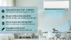 Máy lạnh Daikin Inverter 1.5 HP ATKF35ZVMV 2025 - VIỆT NAM