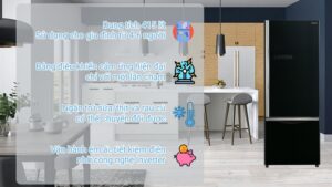 Tủ lạnh Hitachi Inverter 415 lít R-B505PGV6 GBK - THÁI LAN