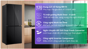 Tủ lạnh LG Inverter 400 lít Multi Door F40BG 2025 (N.11T2)