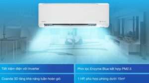 Máy lạnh Daikin Inverter 1 HP FTKY25WMVMV - Việt Nam