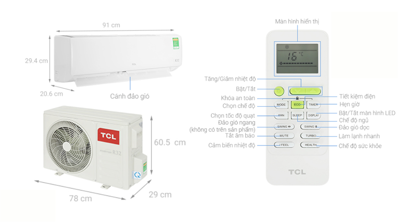 Máy Lạnh TCL 2 Hp TAC-18CSD/XAB1 (dòng mono) - Ảnh 5