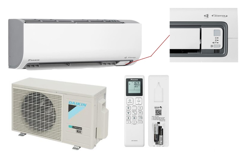 Máy lạnh Daikin Inverter 1.5 HP ATKF35ZVMV 2025 - VIỆT NAM - Ảnh 5