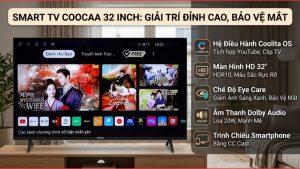 Smart Tivi Coocaa HD 32 inch 32S3U+ (VA LCD)