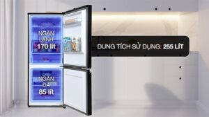 Alternative view of Tủ Lạnh Panasonic Inverter 255 Lít NR-SV281BPKV - VIỆT NAM