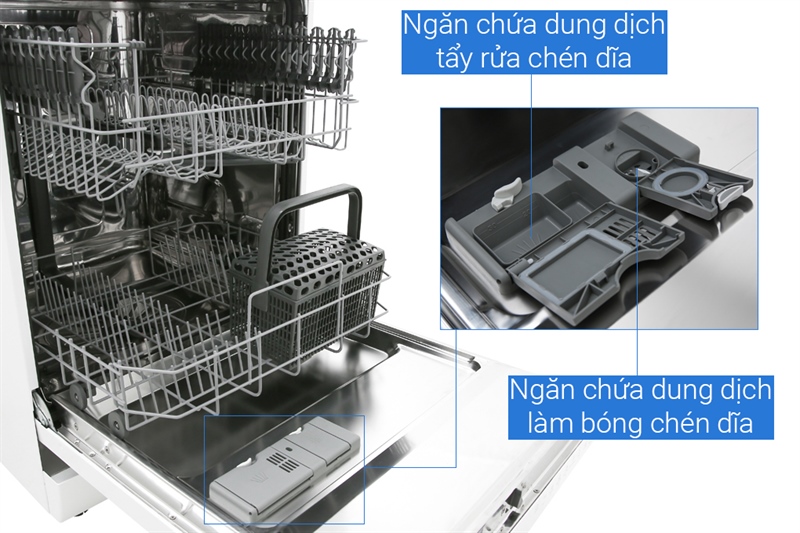 Thiết kế khay linh hoạt của Electrolux ESF5206LOW