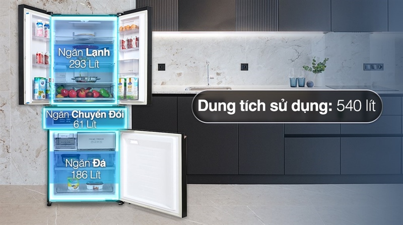 Công nghệ Nanoe-X khử khuẩn tủ lạnh Panasonic
