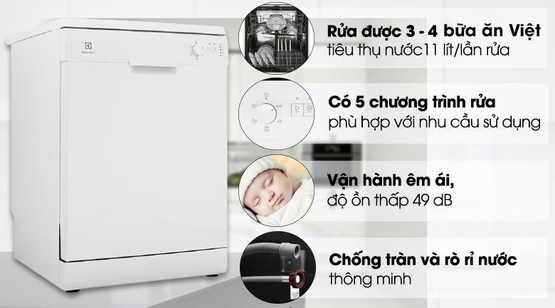Máy rửa chén độc lập Electrolux ESF5206LOW - BALAN