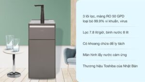 Máy lọc nước RO Toshiba TWP-N1843SV 3 lõi
