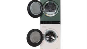 Alternative view of Tháp giặt sấy LG Inverter giặt 25 kg - sấy 17 kg WT2517NHEG - HÀN QUỐC