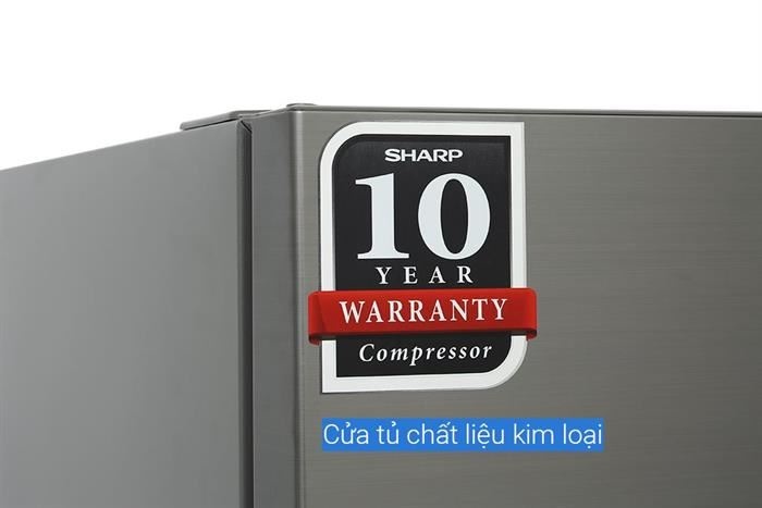 Tủ lạnh Sharp Inverter 197 lít SJ-X215V-SL - Bộ lọc khử mùi Nano Ag+