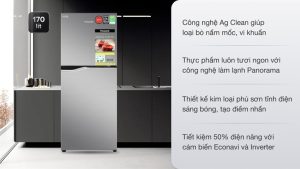 Tủ lạnh Panasonic Inverter 170 lít NR-BA190PPVN - VIỆT NAM
