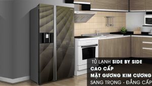 Tủ Lạnh Hitachi Inverter 569 Lít R-FM800XAGGV9X (DIA) MÀU VÀNG
