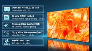 Smart Tivi Samsung Neo QLED 4K 55 Inch QA55QN70HA 2026 - Việt Nam