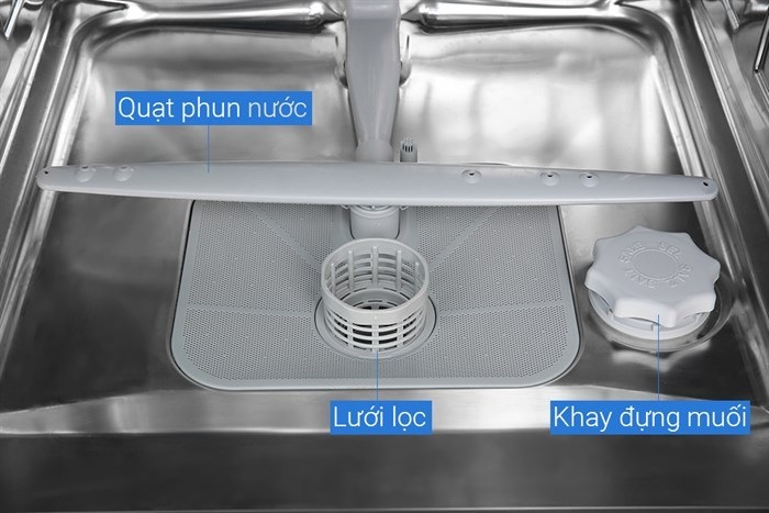 Bảng điều khiển và tính năng thông minh của máy rửa chén Candy