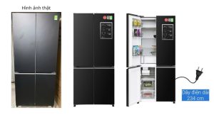 Alternative view of Tủ lạnh Panasonic Inverter 510 lít Multi Door NR-X561BK-VN​ 2024