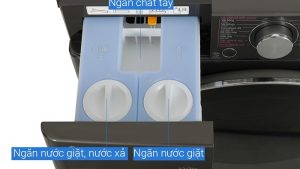Alternative view of Máy giặt sấy LG Inverter giặt 12 kg - sấy 7 kg FV1412H3BA (254.12T5)