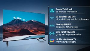 Google Tivi Xiaomi A FHD 43 inch L43MB-AFSEA 2026 - Việt Nam (99.4T8)