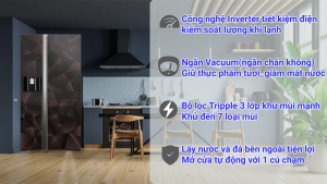 Tủ Lạnh Hitachi Inverter 569 Lít R-FM800XAGGV9X (GBZ)